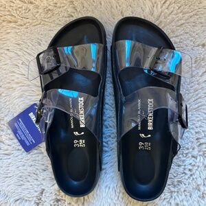 NWT 1774 Birkenstock x Manolo Blahnik Arizona PVC size 39 US 8